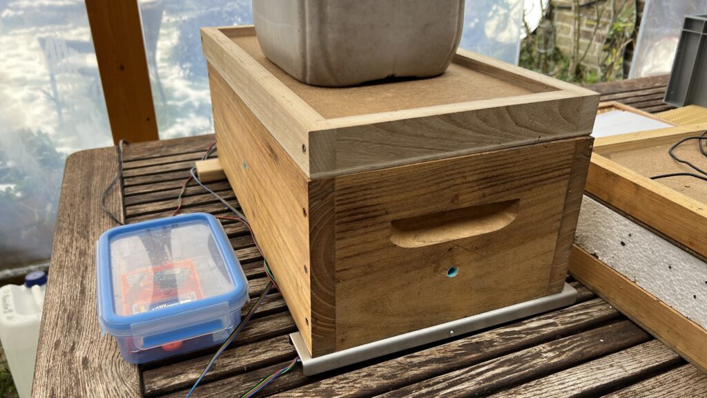 Mini-Plus-Waage im outdoor-Kältetest.